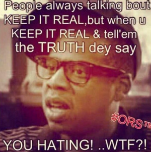 Keep it real... Loll