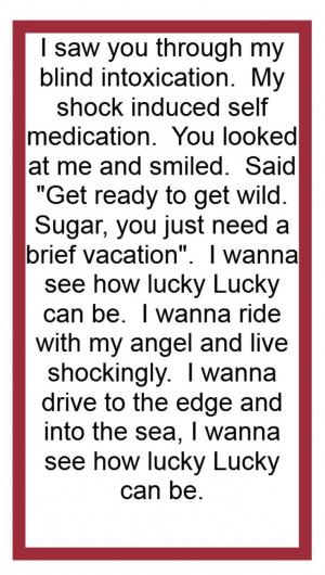 Melissa Etheridge - Lucky - song lyrics, songs, music lyrics, song ...