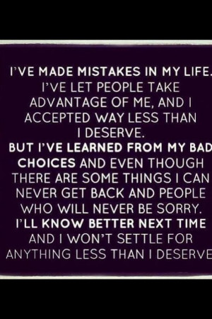 Mistakes Life Quote