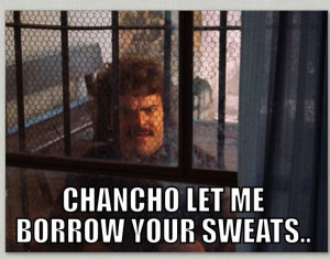 Nacho Libre.. Watch it again it grows on you ..