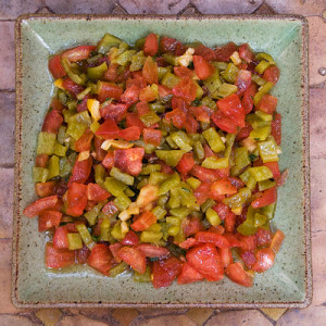 traditional moroccan salads often consist of lightly cooked vegetables ...