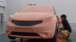 Nissan gives us the business on the art of clay modeling