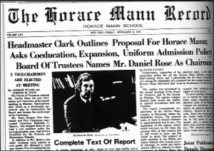 Missed stories: About that Horace Mann School article in the Times