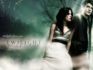 Bella Swan and Edward Cullen, Vampire sci-fi movie.