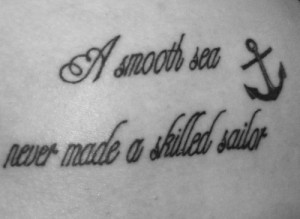 Tattoo Sailor Smooth Sea Anchor Quotes Ideas picture
