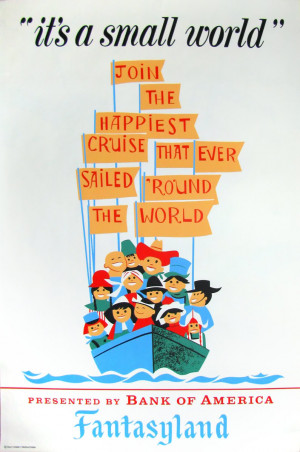 Poster Art of the Disney Parks - It's A Small World