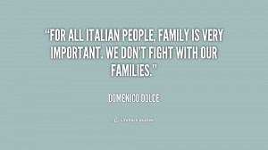 Italian Quotes About Family