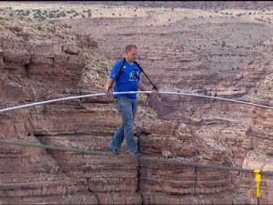 Nik Wallenda Crossed the Grand Canyon on Tightrope