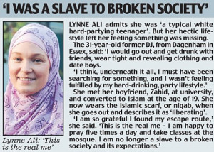 Are female converts to Islam part of a new wave of feminism?