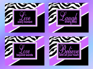 ... Prints Live Laugh Love Believe Inspiration Quotes Girls Room Nursery