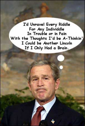 George W Bush Funny Quotes