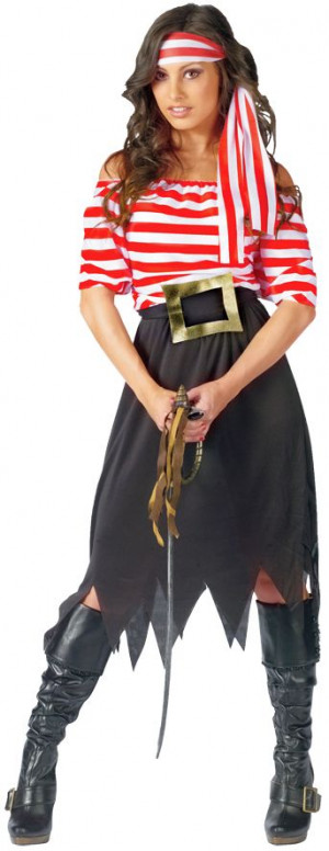 Pirate Maiden Adult Costume $14.90 - Women Costumes