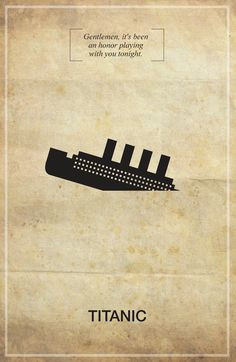 Titanic Memorable Quote Vintage 11X17 Poster by Posterinspired