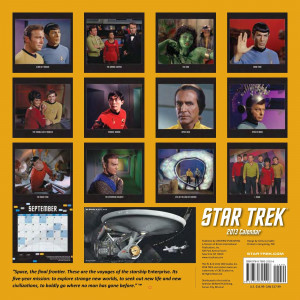 ... covers and interior pages from the Captain's Log engagement calendar