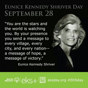September 28 Eunice Kennedy Shriver Day