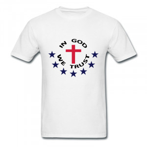 Low Price Gildan Men Tee In God We Trust Printing Love Quote Shirts ...