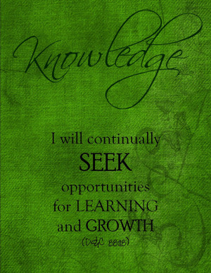 Choice, Integrity, Knowledge and Virtue