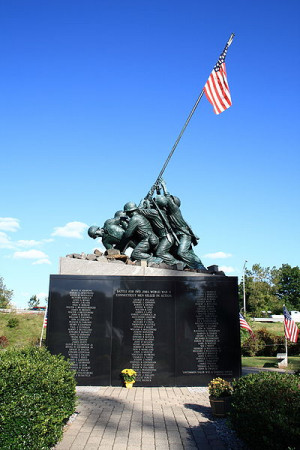 Iwo Jima Survivors Memorial Park Newington CT USA