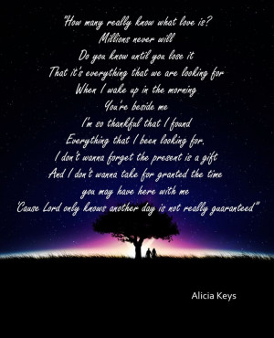 Alicia Keys - Like You'll Never See Me Again #Love #music