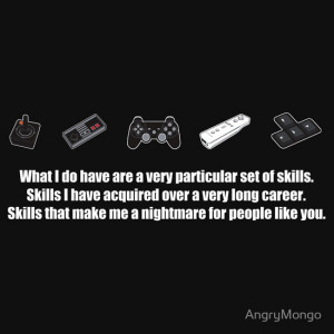 Particular Set of Gaming Skills Dark