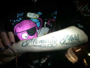 ... , memento mori. In Latin memento mori means remember you must die