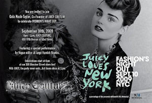 Please attend Fashion's Night Out. It's gonna be a extravagant event ...