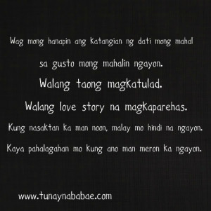 Love Quotes Tagalog Sad Story