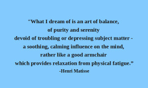 Quote-Matisse