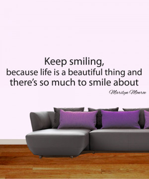 Details about Marilyn Monroe Wall Sticker Quotes Choice of 24 Designs ...