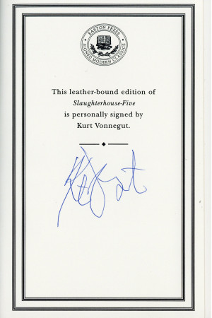 Kurt Vonnegut Slaughterhouse Five