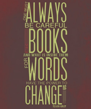 Tessa Gray quote The Infernal Devices