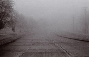 Foggy Road by BlackHive