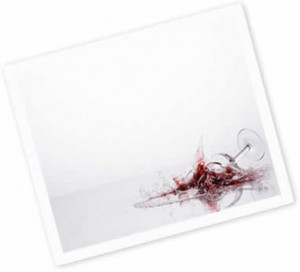Have you ever watched a glass fall down and shatter to pieces, closely ...