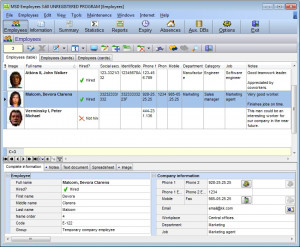announcement of new baby to employees
