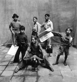 Irving Penn: Six Street Boys , Cuzco, 1948