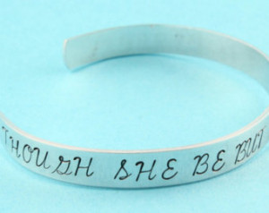 SALE - Shakespeare Quote - Though She Be But Little, She Is Fierce ...