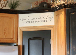 Kitchen Wall Quotes | Kitchen Wallies | Kitchen Wall Saying | Vintage ...