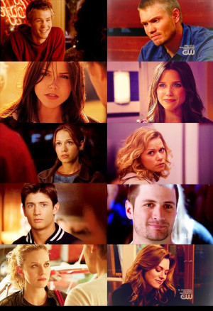 One Tree Hill Nathan, Haley, Lucas, Peyton & Brooke Over The Years