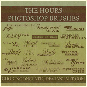 the hours quote brushes by chokingonstatic