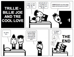 GREEN DAY trillie - billie joe and tre cool love