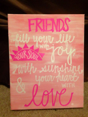 College Roommate Quotes Diy Canvas Sorority College Roommate Quotes ...