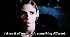 ... gif btvs* btvsedit otp: every night i save you buffy* buffy:quote