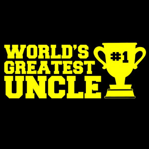 ... - WORLDS GREATEST UNCLE Tee Mens aunt funny love nephew niece gift