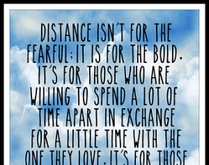 Military Long Distance Relationship Quote - 8x10 Digital Download ...