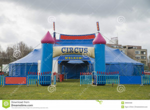 Circus Tents Royalty Free