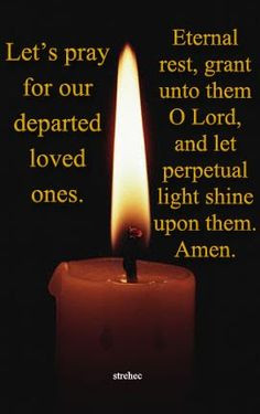 All Souls Day Prayer Cards | Let's pray for our departed loved ones ...