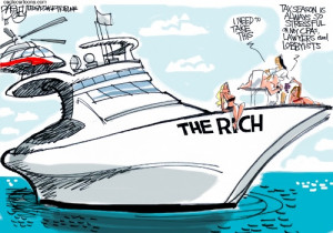 Being Rich Is Taxing