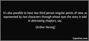 More Arthur Herzog Quotes