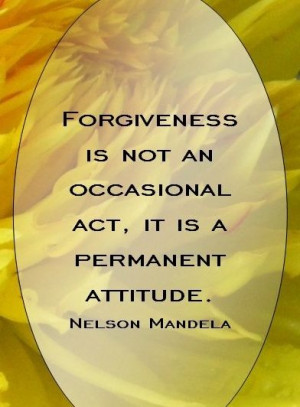 When we [truly] forgive, either another or ourselves, we may remember ...