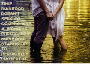 There’s my knight in shining armor, all up on that big white horse ...